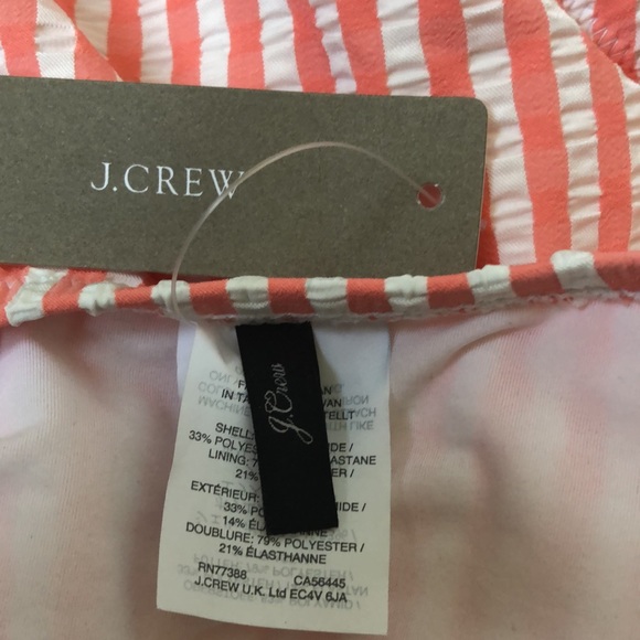 NWT J.Crew Sofia Striped Underwire Tank Suit, 12 - Picture 11 of 14